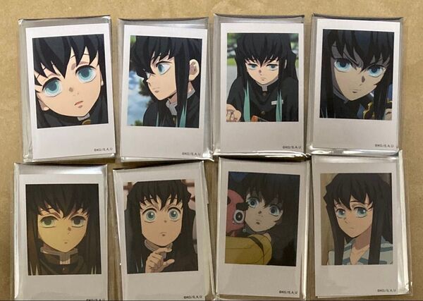鬼滅の刃 柱カフェ チェキ風 ブロマイド 時透 無一郎 ufotable cafe チェキ 通常絵柄 8種