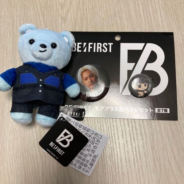 be first RYOKI モアプラス くま 缶バッジ