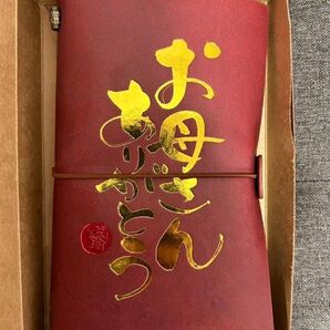 システム手帳 A6 メモ帳 ワインレッド メモ帳 御朱印帳 A6サイズ 手帳 母の日 母の日のプレゼント