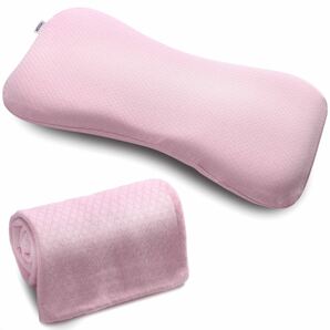 低反発枕 まくら　ベビー枕　赤ちゃん用枕　ピンク　新品　ドーナツ枕　絶壁　向き癖
