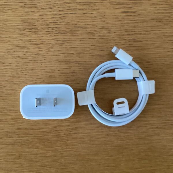 新品 未使用品 iPhone 充電器 Lightning ケーブル USB-C セット 純正品