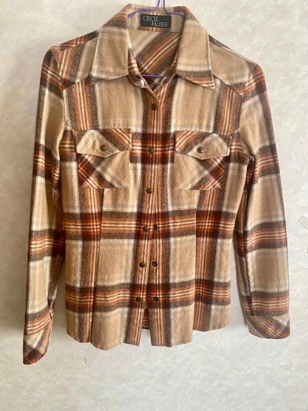 CECIL McBEE 長袖 ネルシャツ