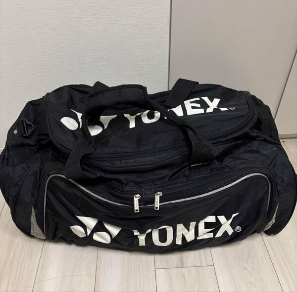 YONEX ブラック トーナメントバッグ ラケットバッグ テニス スポーツバッグ