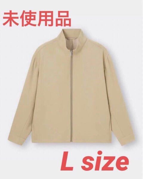 GU 【未使用美品】スタンドカラーブルゾン+EのLサイズ