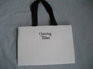 カービングトライブス　carving tribs 紙袋　ショップ袋