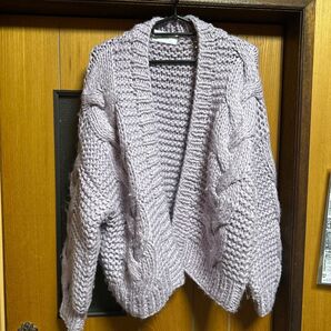 azul by moussy ニットカーディガン