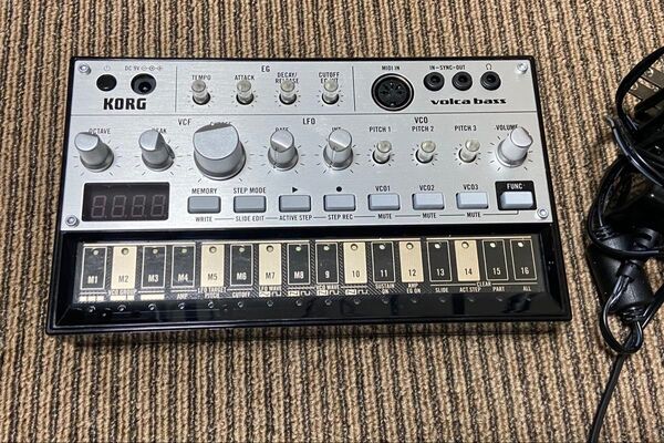 KORG volca bass ACアダプター付き