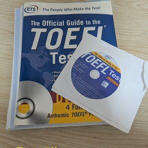 裁断 TOEFL OFFICIAL GUIDE ETS ガイド DVDあり TOEFL DVD-ROM版 ①