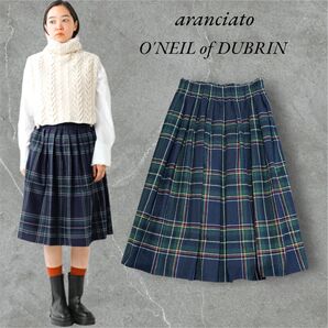 【美品】アランチェート別注 オニールオブダブリン キルトスカート チェック LONDON