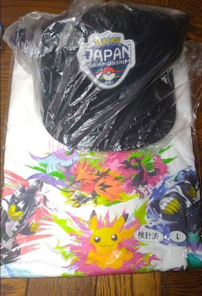 レア PJCS 上位賞 オリジナルキャップ&Tシャツ ポケモンジャパンチャンピオンシップス2021