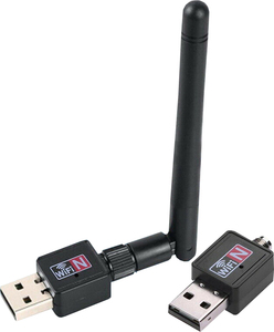 150Mbps USB2.0 Wifi ワイヤレスUSBアダプター PC用アンテナ.4