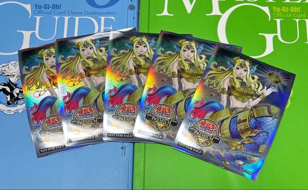 遊戯王公式スリーブ OFFICIAL TOURNAMENT STORE PREMIUM 海皇精アビスライン 5枚
