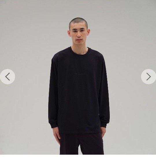 ニューバランス)MET24 Basic Logo Long Sleeve Tee