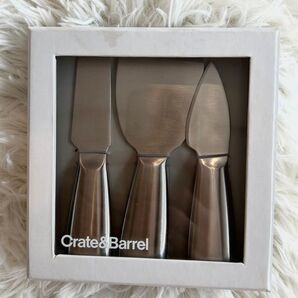 Crate&Barrel チーズツール 3点セット