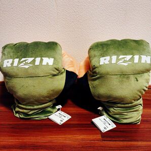 RIZIN ライジン BIGグローブぬいぐるみ 両手セット