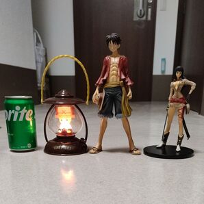 フィギュア ワンピース ルフィとニコ・ロビンとチョッパーのランタン(3点セット)