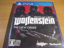 中古PS4：ウルフェンシュタイン　ザ　ニューオーダー　WOLFENSTEIN　THE　NEW　ORDER_画像1