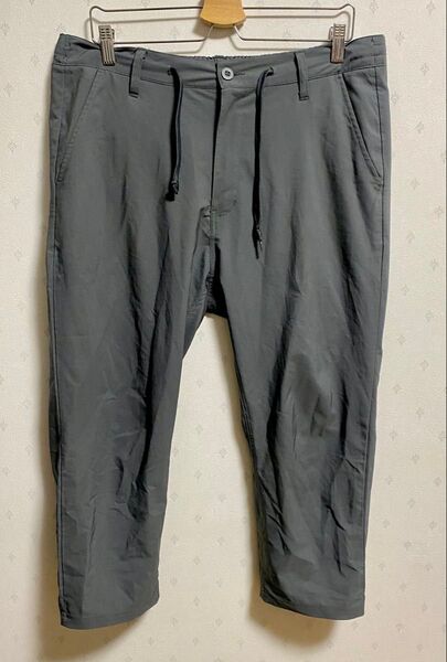 メンズ ハーフパンツ LLサイズ グレー ウエストゴム