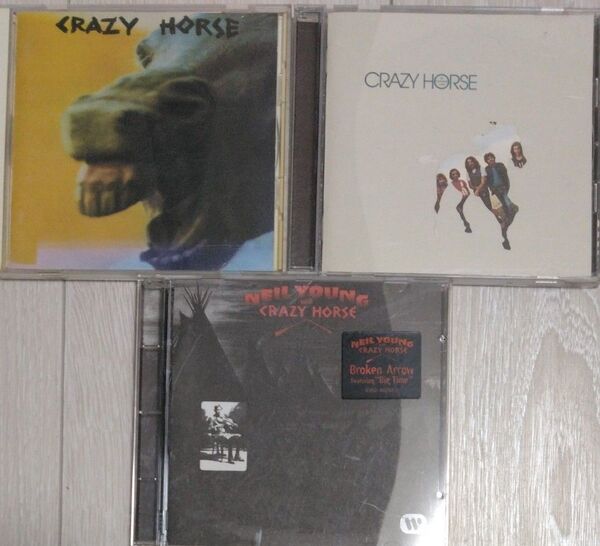 クレイジーホース Crazy Horse 希少 廃盤含む 3枚 セット