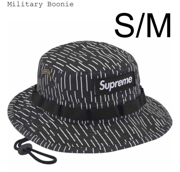 S/M supreme military boonie raindrop 黒