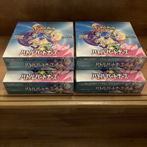 バトルパートナーズ シュリンク付き 4BOX 初回生産分