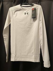 【新品】アンダーアーマー　UNDER ARMOUR heat gear Size : Small Color : White