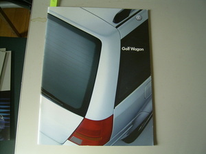 R2130-10　カタログ　フォルクスワーゲン　GOLF　WAGON　2003年