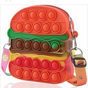 【新品未使用】【匿名発送】プッシュポップ ショルダーバッグ スクイーズ玩具