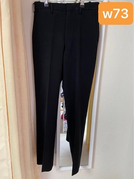 No.F6 w73 冬ズボン 送料無料 標準型学生服 男子ズボン アスリートスリム