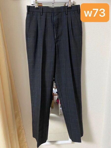 No.E2 w73 冬ズボン 男子ズボン 鳥取湖陵高校 高校生ズボン スラックス