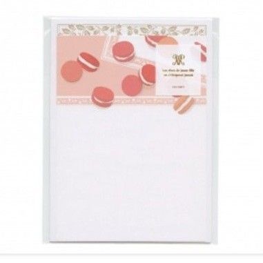 完売品 デルフォニクス レターセット(マノワール・Cマカロン) Smith スミス 洋菓子