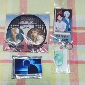 ゲゲゲの鬼太郎 追憶展 缶バッジ、キーホルダー/スクエアキーホルダー、アクリルマグネット