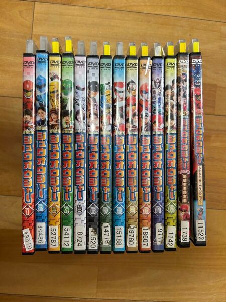 動物戦隊ジュウオウジャー全12巻+2本DVDレンタル落ち