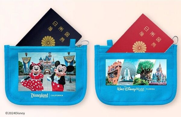 ディズニー 非売品 パスポートケース ミッキー ミニー ケース 新品 未開封