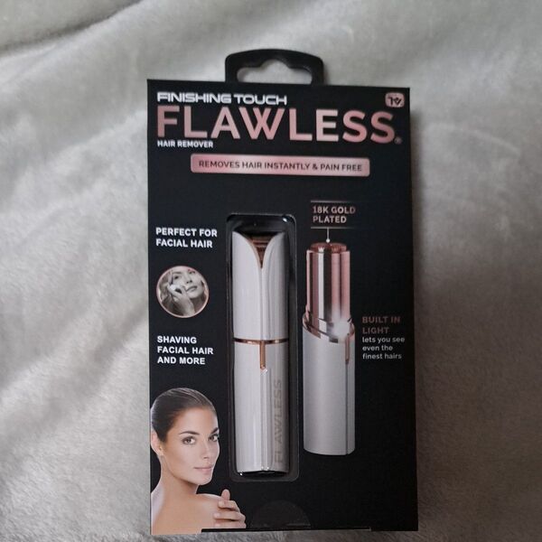 フェイスシェーバー FLAWLESS フローレス 本体 ホワイト 正規品