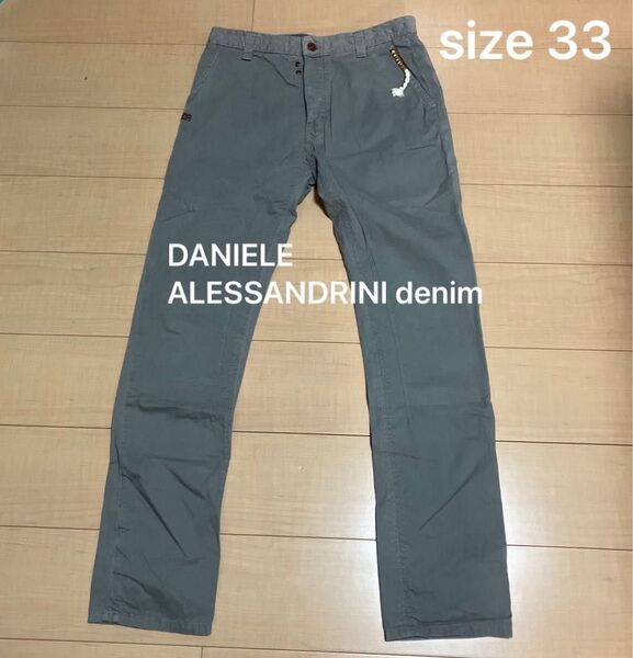 DANIELE ALESSANDRINI denim チノパン 33