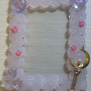 ホイップデコ B8サイズ トレカケース 紫 ピンク ハンドメイド
