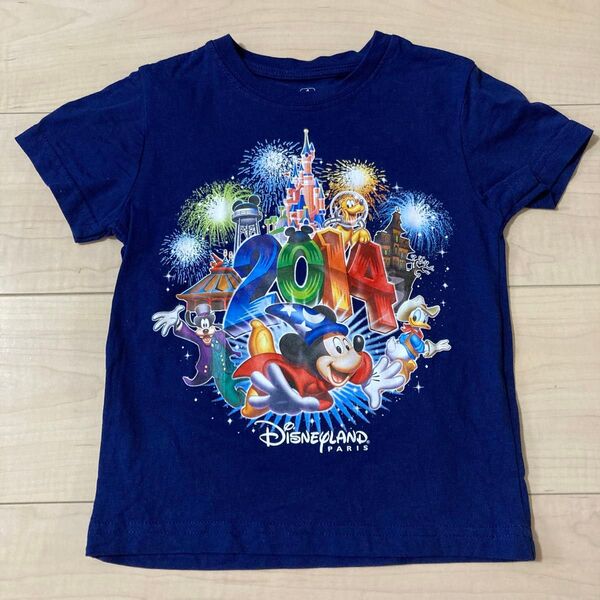 ディズニーランド パリ 未使用 Tシャツ キッズ 子供 サイズ100
