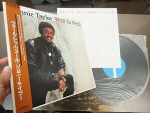 RKK９///LP///無傷!!　JOHNNIE TAYLOR（ジョニー・テイラー）「ウォールトゥウォール」