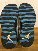 NIKE AIR JORDAN １０ RETRO POWDER BLUE 白/水色/黒 ２８．５ USED ジョーダン_画像10