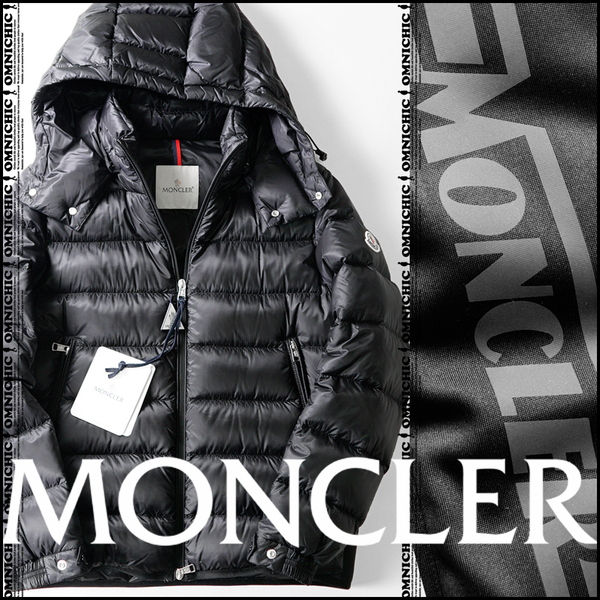 新品■希少なVERTE/安心の国内正規品【MONCLER】モンクレールスポーティーな高級感/間違いない逸品ビックロゴフーデッドダウンジャケット1M
