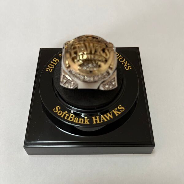 値下げ!ソフトバンクホークス NIPONCHAMPIONS2018 優勝リング