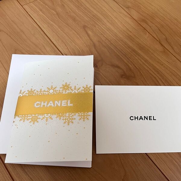 ●CHANEL● メッセージカード 封筒た付き 2種セット シャネル
