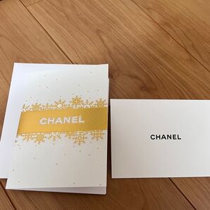 500円セール!●CHANEL● メッセージカード 封筒た付き 2種セット シャネル