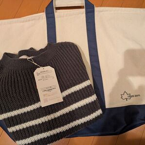 しまむら●2025● LOGOS DAYS●福袋●バッグ/ニット●2点セット●新品