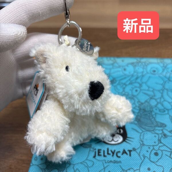 新品 ジェリーキャット バッグチャーム キーホルダー 犬 スコッティドッグ