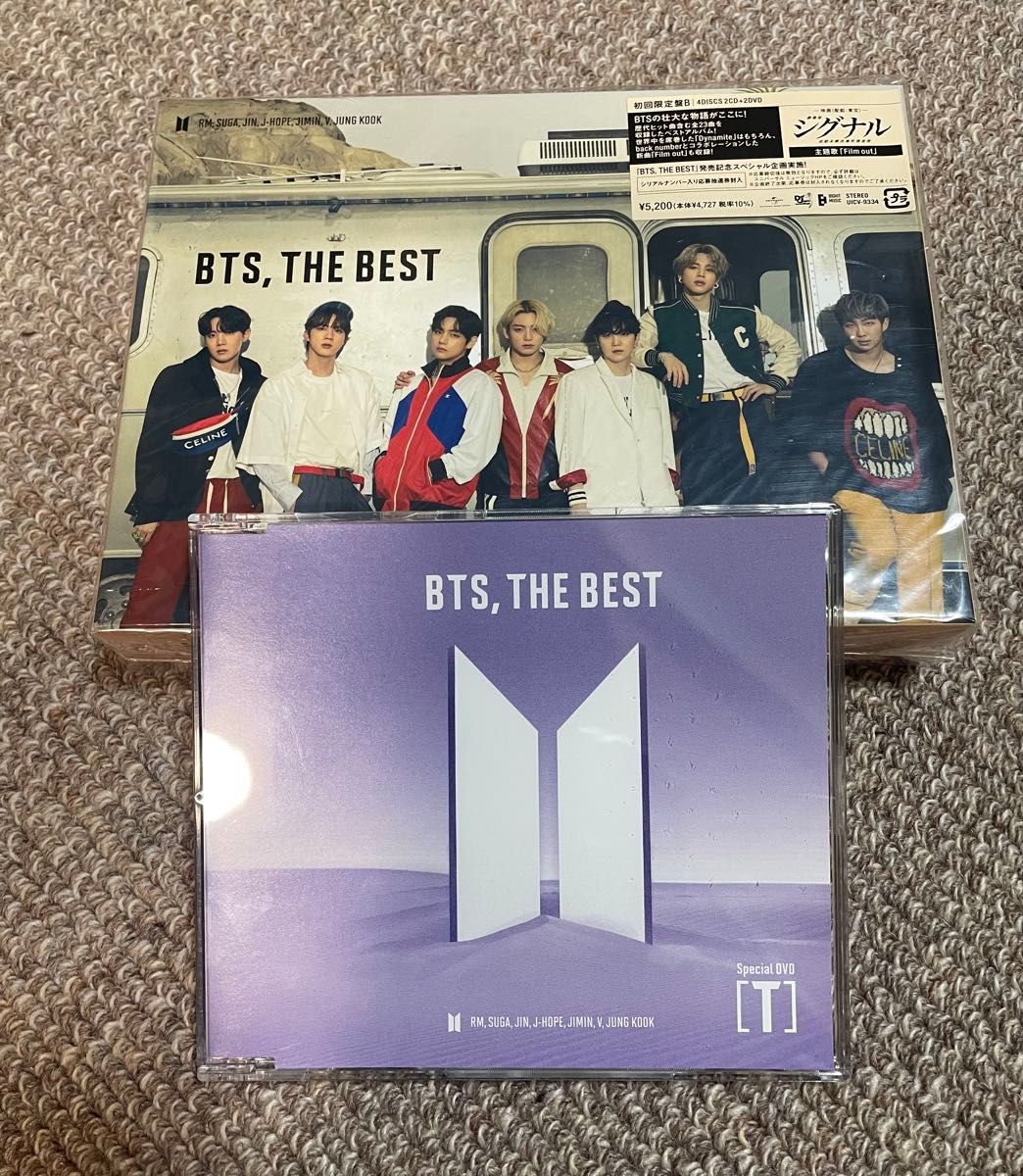 BTS 【THE BEST】初回限定盤C FC限定盤トレカ(SUGA)2枚付き BTS 【THE BEST】初回限定盤C FC限定盤トレカ(SUGA)2枚付き