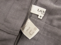 U美★ランバンスポーツ*LANVIN SPORT★グレー系★コットン混★着回し万能クロップドパンツ★38号(M・9号)/レディース_画像4