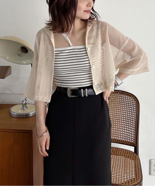 PAGEBOY メッシュショートシャツ ページボーイ