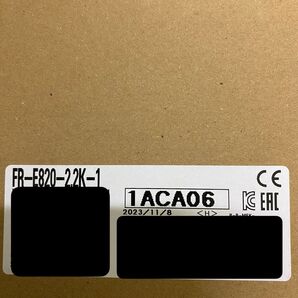 三菱インバータ E820 2.2k